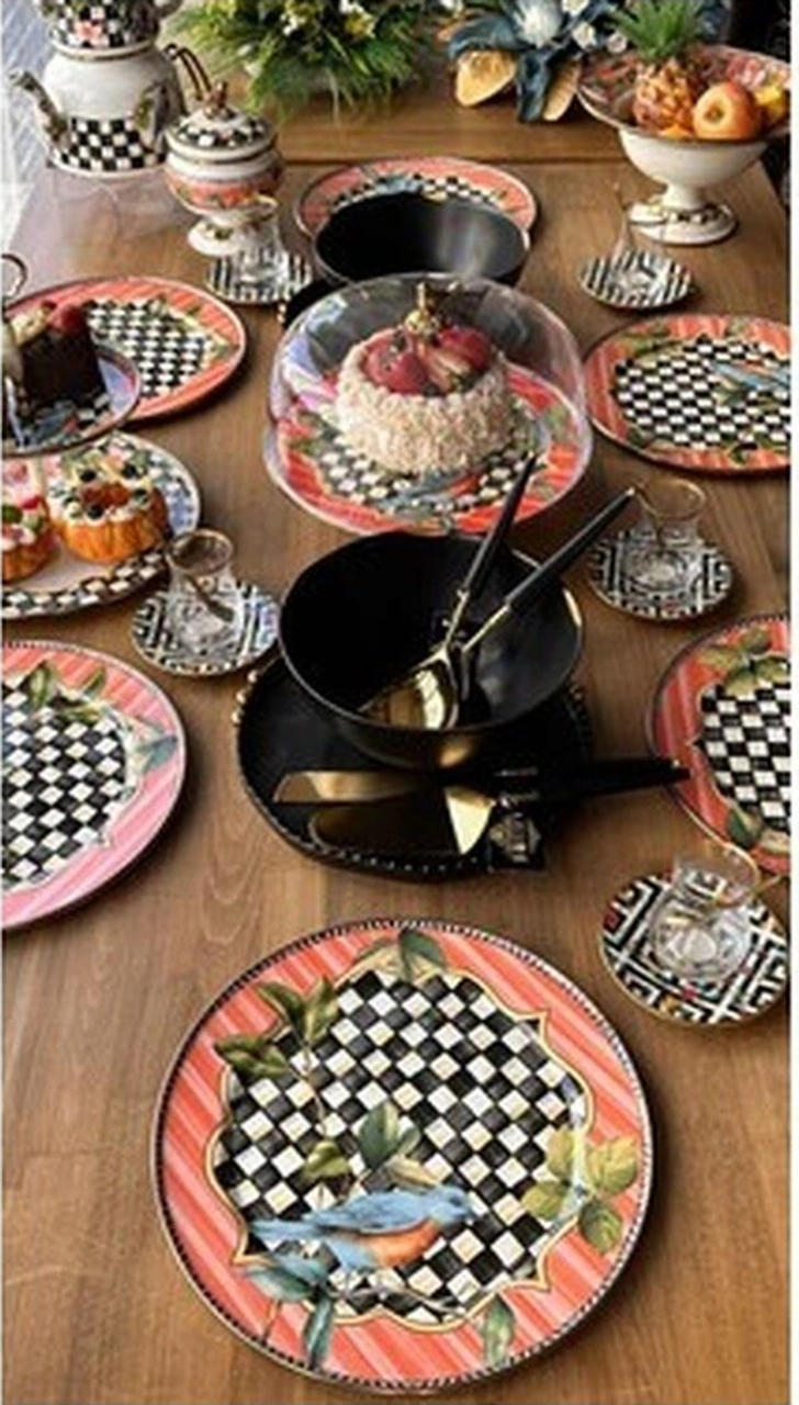 Kahvaltı Takımı Paradise 42 Parça 6 Kişilik Süt Beyazı