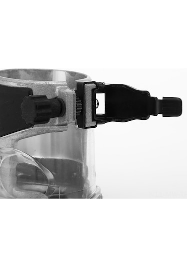 Moveevo Alüminyum Tabanlı Ahşap İşleme Testere Aksesuarı - Toz Süpürücü Bağlanabilir, Hassas Montaj, Ergonomik Tutamaklı Freze Tabanı