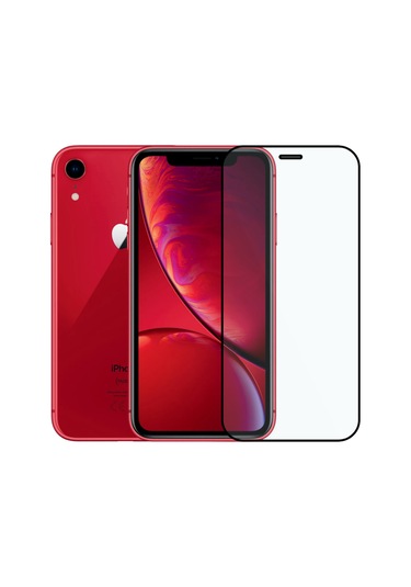 Safeus Tam Kaplayan Toz Filtreli Safir Ekran Koruyucu Cam , İphone Xr İle Uyumlu