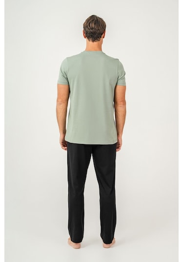 Arnetta Erkek Yeşil Pijama Takımı Ar3695-s-v3 Yeşil