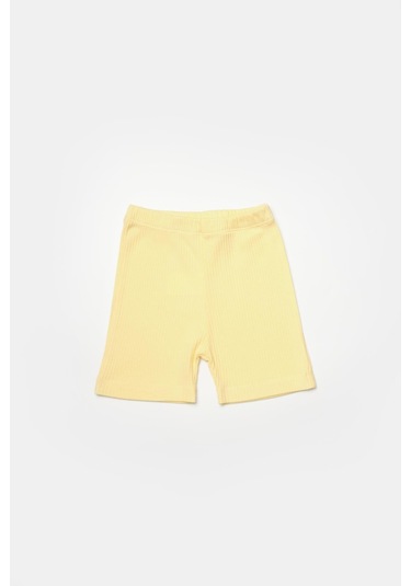 Bebek Şort Ve Tişört Takımı, Bebek Ve Yenidoğan Serisi - Csyb9041 Sarı