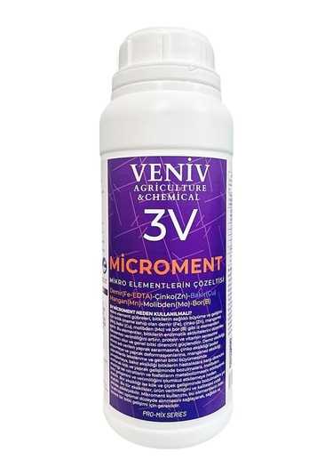 3v Microment Micro Elementler Çözeltisi 1l Demir-mangan-çinko-bakır-bor-molibden 1