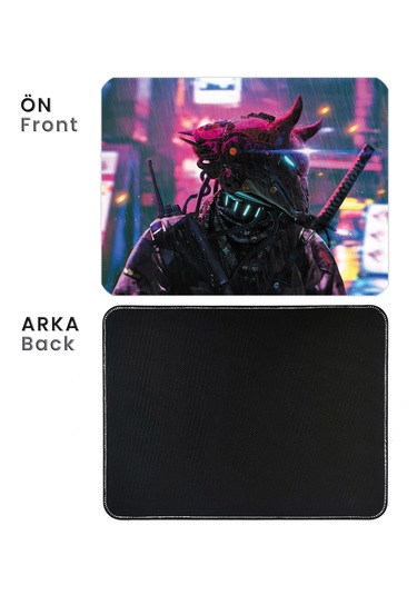 40x30cm Gaming Oyuncu Mousepad Cyberpunk Samurai Mp054030