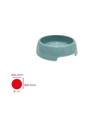 Akıllıelma Gondol Pet Mama Kabı Petgo 2 L G-909