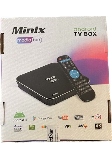 Next Minix Media Box 2 GB Ram 16 GB Flash Android Tv