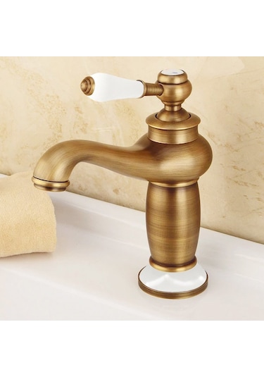 Fause Rustik Lavabo Bataryası Vintage Antik Eskitme Klb100-A
