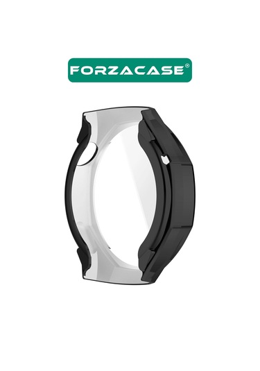 Forzacase Huawei Watch Gt6 46mm İle Uyumlu Önü Kapalı Ekran Korumalı Silikon Kılıf - Fc010