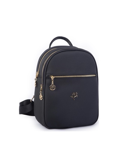 Nas Bag Kadın Sırt Çantası Siyah Lacste Çok Renkli