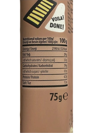 Long Chips Original - Sade Patates Cipsi 75 G 2 Adet