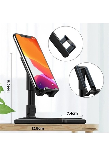 Yingfu Küçük Ve Katlanabilir Telefon/masaüstü Standı, Masaüstü Destek Tabanı Diğer
