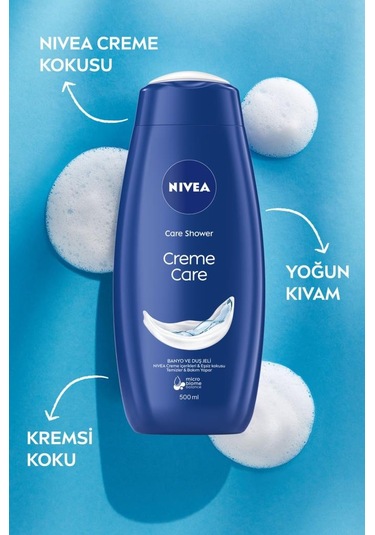 Nivea Creme Care Banyo ve Duş Jeli 2 x 500 ML