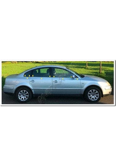 Vw Passat 3b Krom Cam Çıtası 1996-2005 6 Parça Paslanmaz Çelik