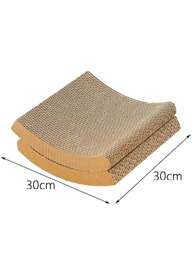 Suntek Kedi Tırmığı Karton Lounge Couch Yaratıcı Standsız