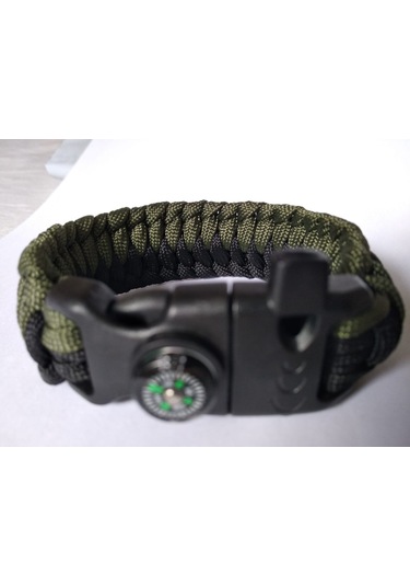 Paracord Ceneviz Model Paraşüt İpi Survival Outdoor Bileklik Çok Renkli