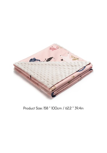 Vkemall Yumuşak Pamuklu Bebek Battaniyesi - Nefes Alabilir, Masaj Noktalı, Mevsim Geçişleri İçin 158x100cm DiğER