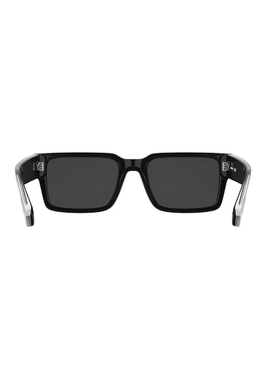 L 6089s 001 55 Lacoste Güneş Gözlüğü Siyah