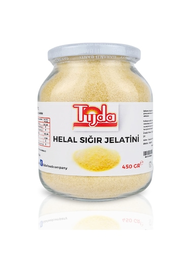 TijdaToz Sığır Jelatin 450 G
