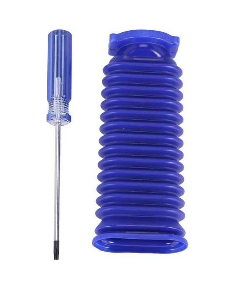 Fortunelane Dyson Mavi Süpürge Y&uuml Z&uuml Hortum Seti 1 Hortum + 1 Tornavida - 3,9x5,2x11 Cm