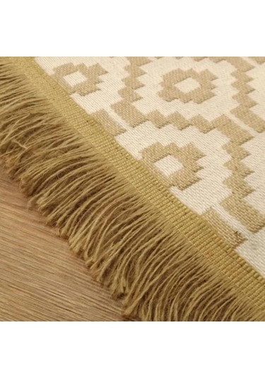T.concept Boho Geo Jüt Halı Bej 150 Cm