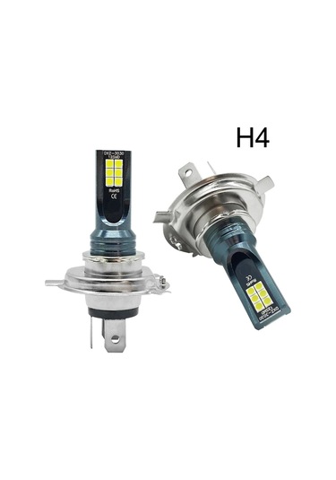 2 Adet H4 H7 Led Far H11 H8 H9 H10 H1 H3 Araba Sis Ampuller 9005 9006 Oto 12000k Blue Color H1 1 Piece Set