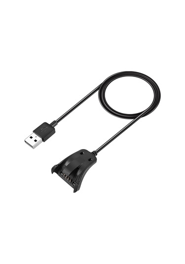 Konesam Tomtom Adventurer/golfer 2/runner 2-3/spark/spark 3 İçin Veri Transferli 1 Metre Siyah Şarj Kablosu