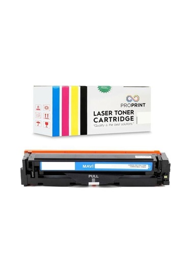 Proprint Hp 203X Cf541X Mavi Uyumlu Toner 2500 Sayfa M281Fw