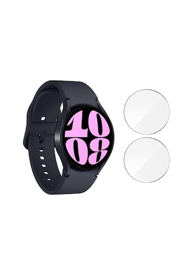 Samsung Watch 6 40mm İle Uyumlu 9h Nano Ekran Koruyucu 2 Adet
