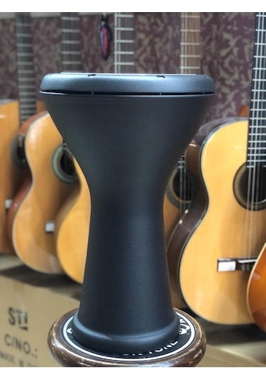 Vatan Alüminyum Döküm Siyah Mat Boyalı Darbuka/çömlek