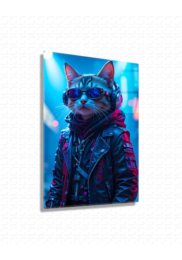 Neon Patili Cam Tablo