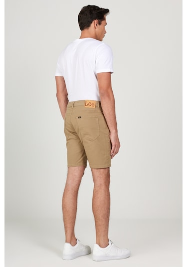 Lee Regular Fit Normal Kesim Normal Bel Bej Şort L78DJHCC75 Bej