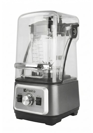 Vosco Profesyonel Blender 1600 W Sessiz Soundproof Kapaklı Blender