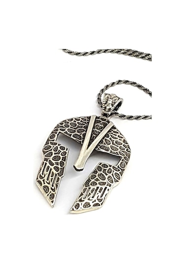 Miğfer Tasarımı 925 Gümüş Kolye Ucu (452206705)