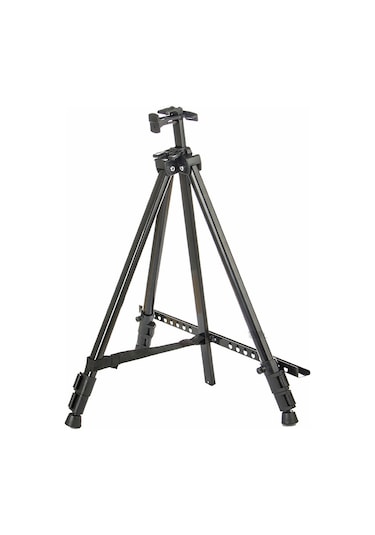 Taşınabilir Ayarlanabilir Metal Üçgen Şövale Tripod Çizim Standı