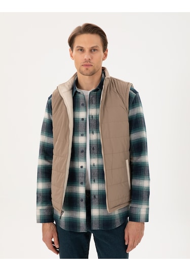 Pierre Cardin Erkek Bej Deri Mont-kaban 50300554-591 Bej