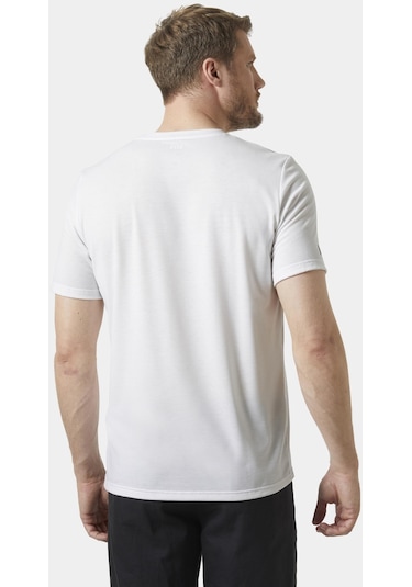 Helly Hansen Hp Race Graphic Erkek T-shirt-27974-beyaz Beyaz