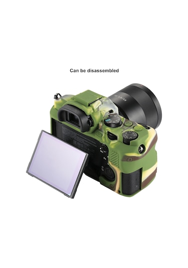 Sony Ilce-7mıı / 7smıı / 7rmıı Kamuflaj İçin Puluz Soft Silikon Koruyucu Kılıf Diğer