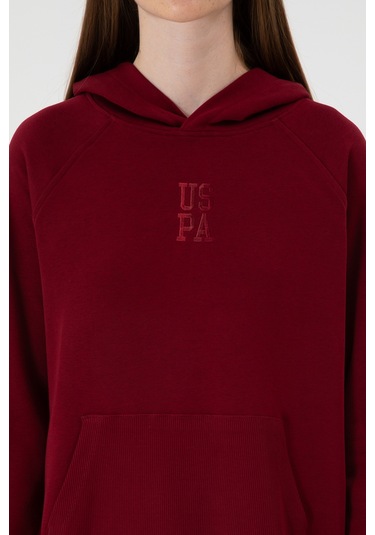 U.s. Polo Assn. Kadın Bordo Sweatshirt 50313611-vr014 Bordo