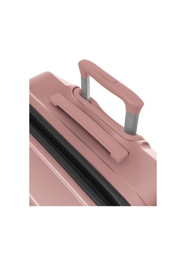 Unisex 4 Tekerli Kilitli Orta Boy Valiz Bavul Gülkurusu