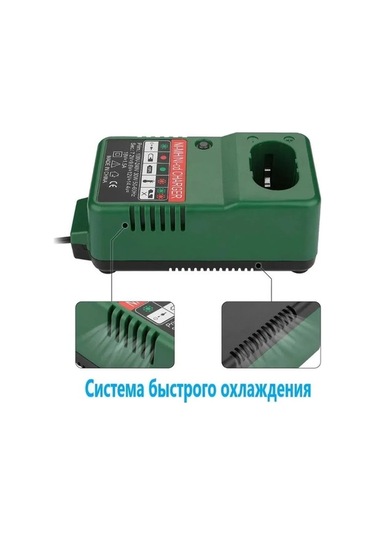 Fortunelane Hitachi 7.2-18v Ni-cd/ni-mh Akü Şarj Cihazı, 100-240v Ac Girişi, Soğutma Sistemi, Şarj Gösterici, Mavi, Avrupa Prensi