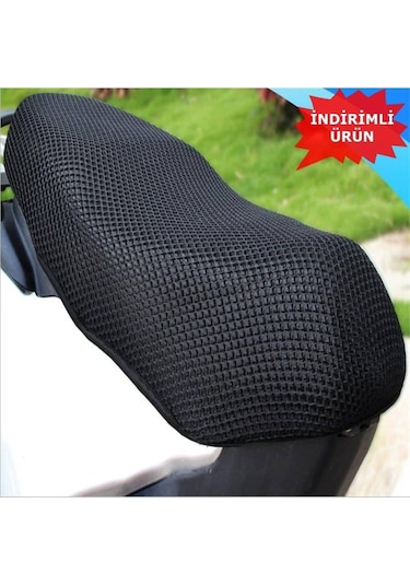 Yamaha Bws Motosiklet Sele Koltuk Kılıfı Çift Katlı Fileli 3D