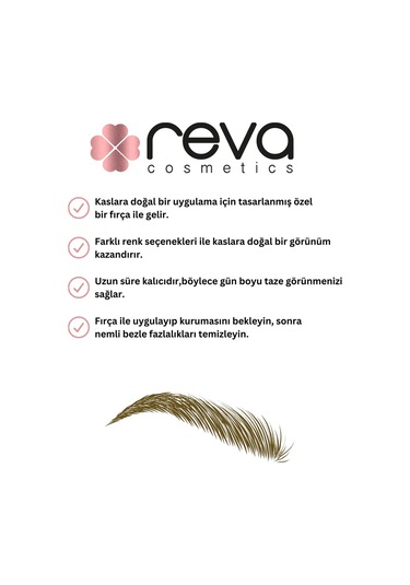 Yoğun Kahve Likit Kaş Maskarası & Liquid Eyebrow Tattoo 5ml No:103 - Vegan & Temiz Içerikli no color