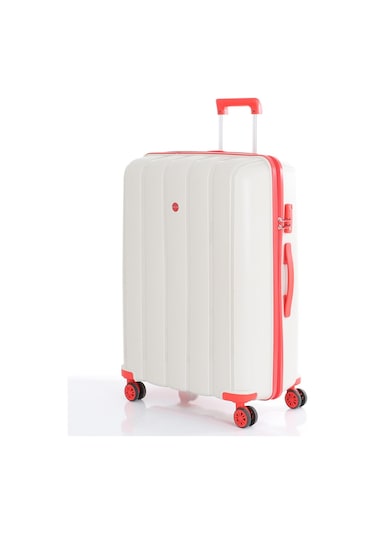 Mçs Polipropilen Valiz V305 75 Cm Siyah/hardal