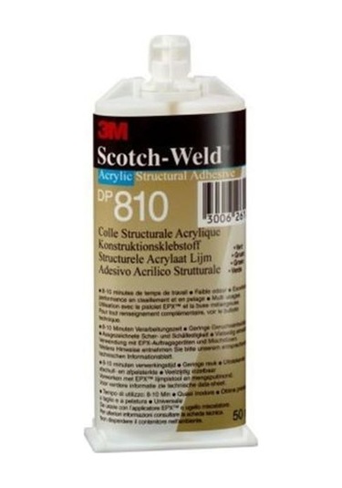 3m Dp810 Akrilikyapıştırıcı Yeşil Renk 48 Ml Karıştırıcı Nozzle