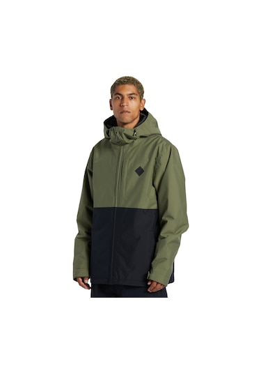Dc Basıs Jacket Erkek Snowboard Ceketi Haki Haki