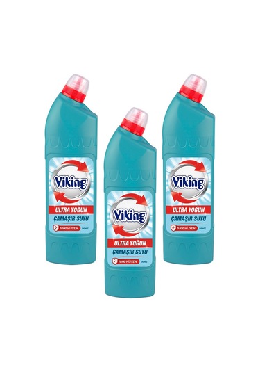 Viking Ultra Yoğun Çamaşır Suyu Deniz 3 x 764 ML