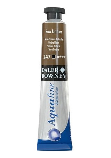 Daler Rowney Aquafine Tüp Suluboya 8ml RAW UMBER 247