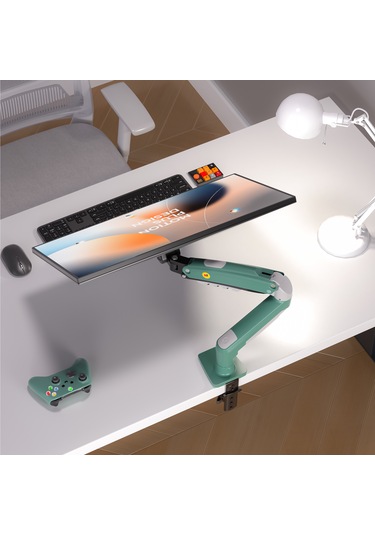 Nb Ergonomic Nb F80 Zeytin Yeşili 17-30" Amortisörlü 2-9 Kg Monitör Standı