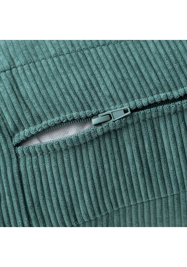 Köşe Kanepe Kılıfı, Kelinge Gri-turkuaz Gri