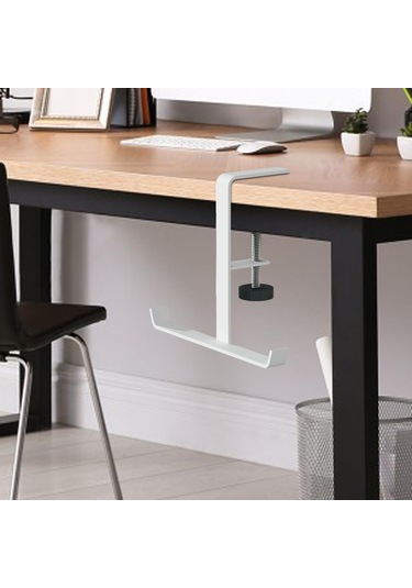 Suntek Masa Çanta Askısı Masa Masası Kanca Masa Askısı Sayaç Masaüstü Ofis Beyaz Çok Renkli