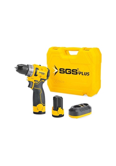 Sgs SGS5080 2 Akülü 12V Şarjlı Matkap Seti 2.5 Amper Vidalama Seti